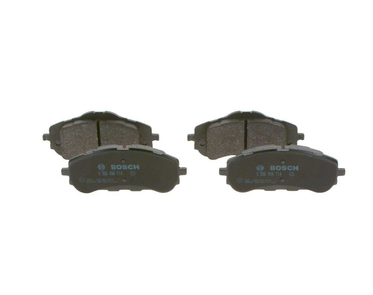 0986494714 Bosch Колодки передние