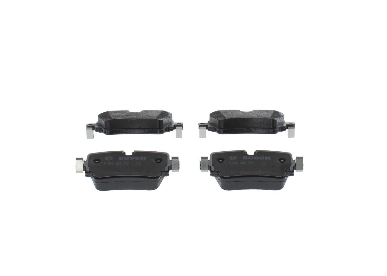 0986494753 Bosch Колодки тормозные дисковые комплект