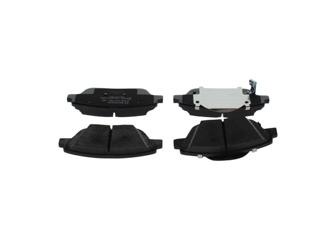 0986494755 Bosch Колодки передние