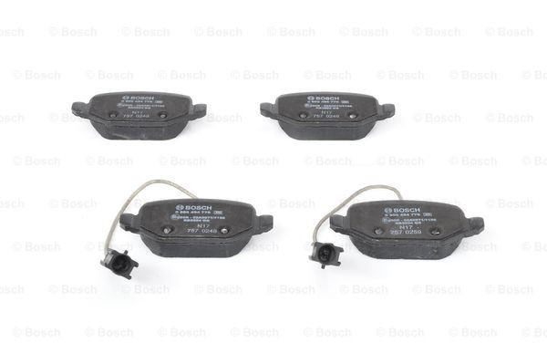 0986494776 Bosch Колодки тормозные дисковые комплект