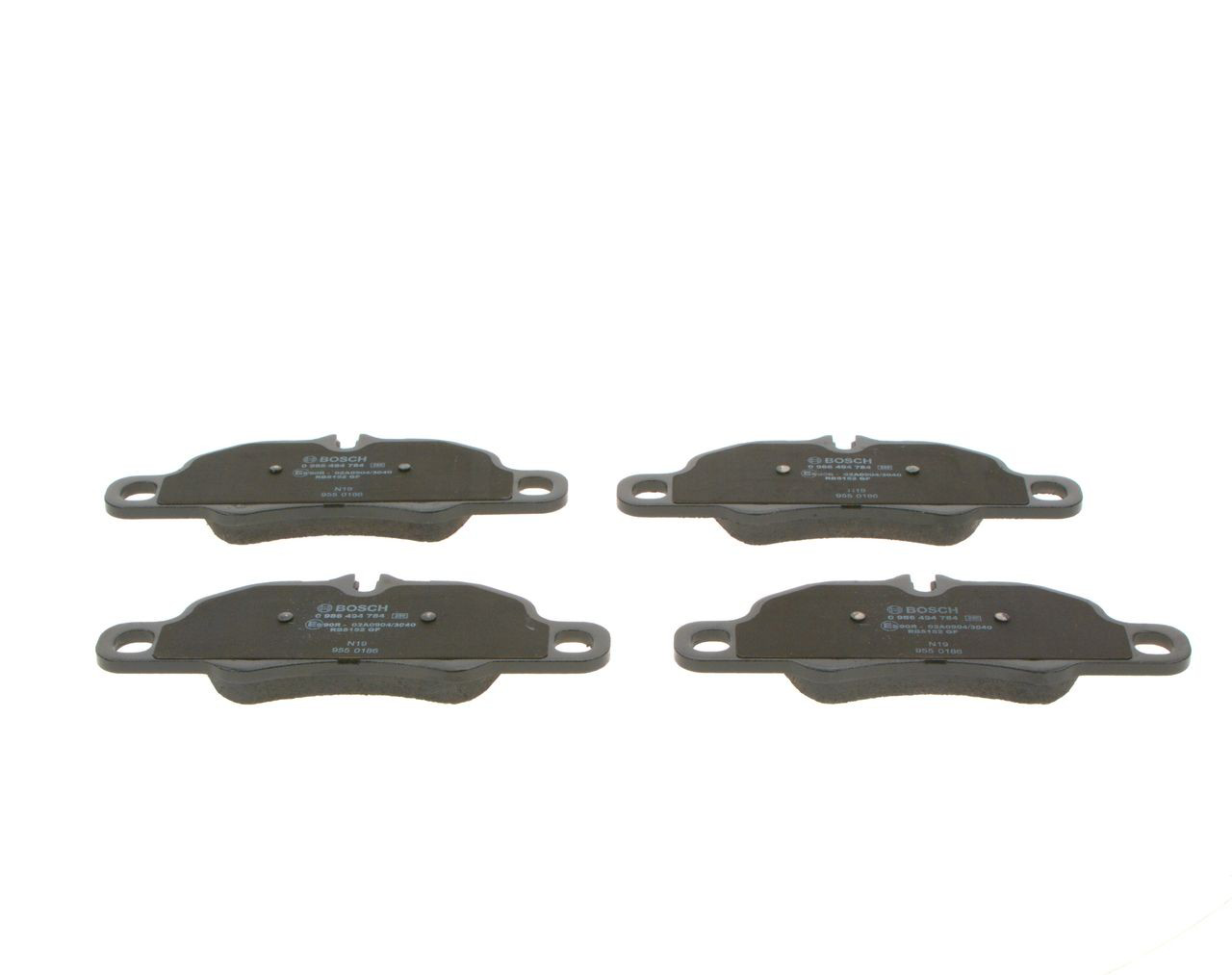 0986494784 Bosch Колодки передние