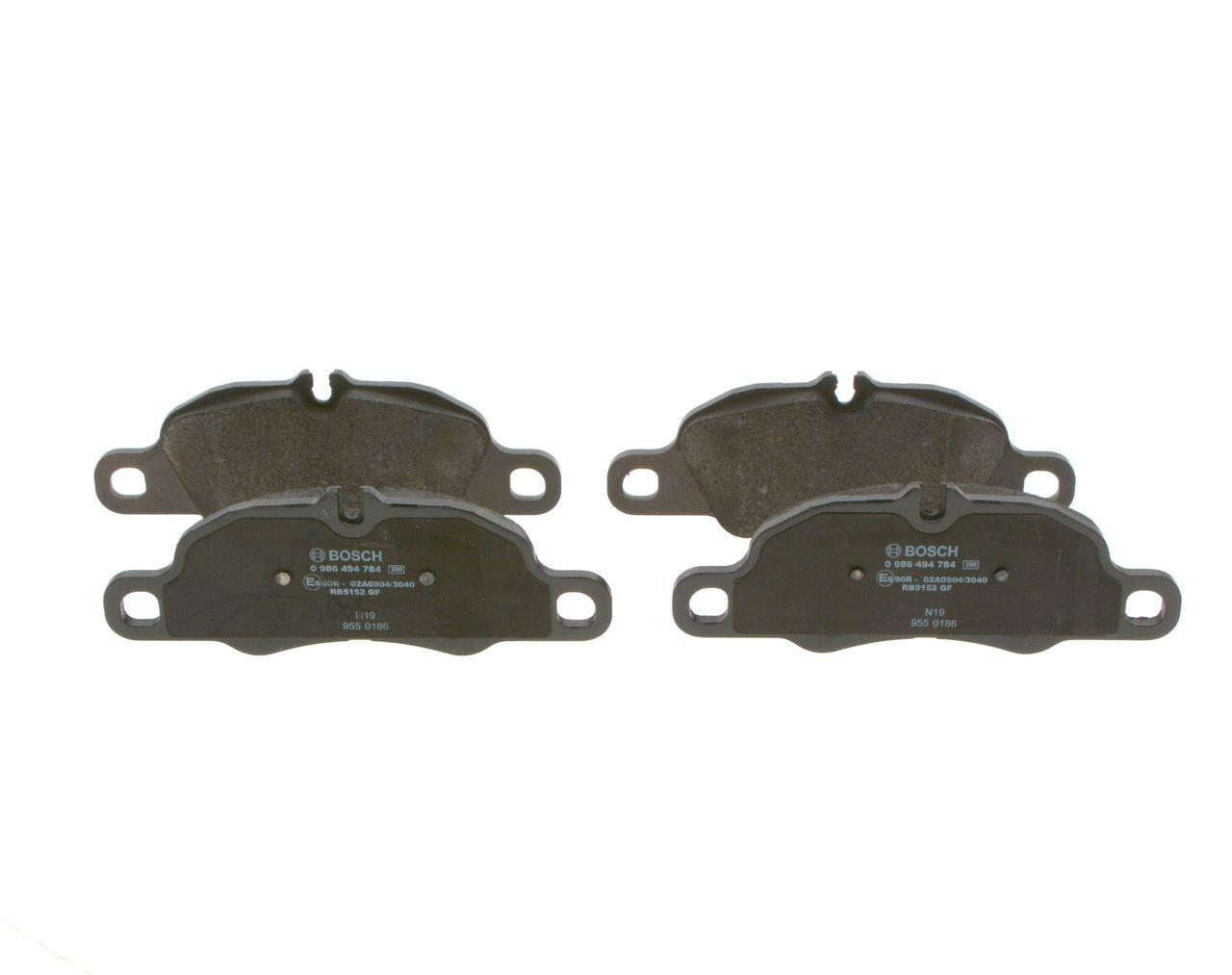 Купить 0986494784 Bosch Колодки тормозные