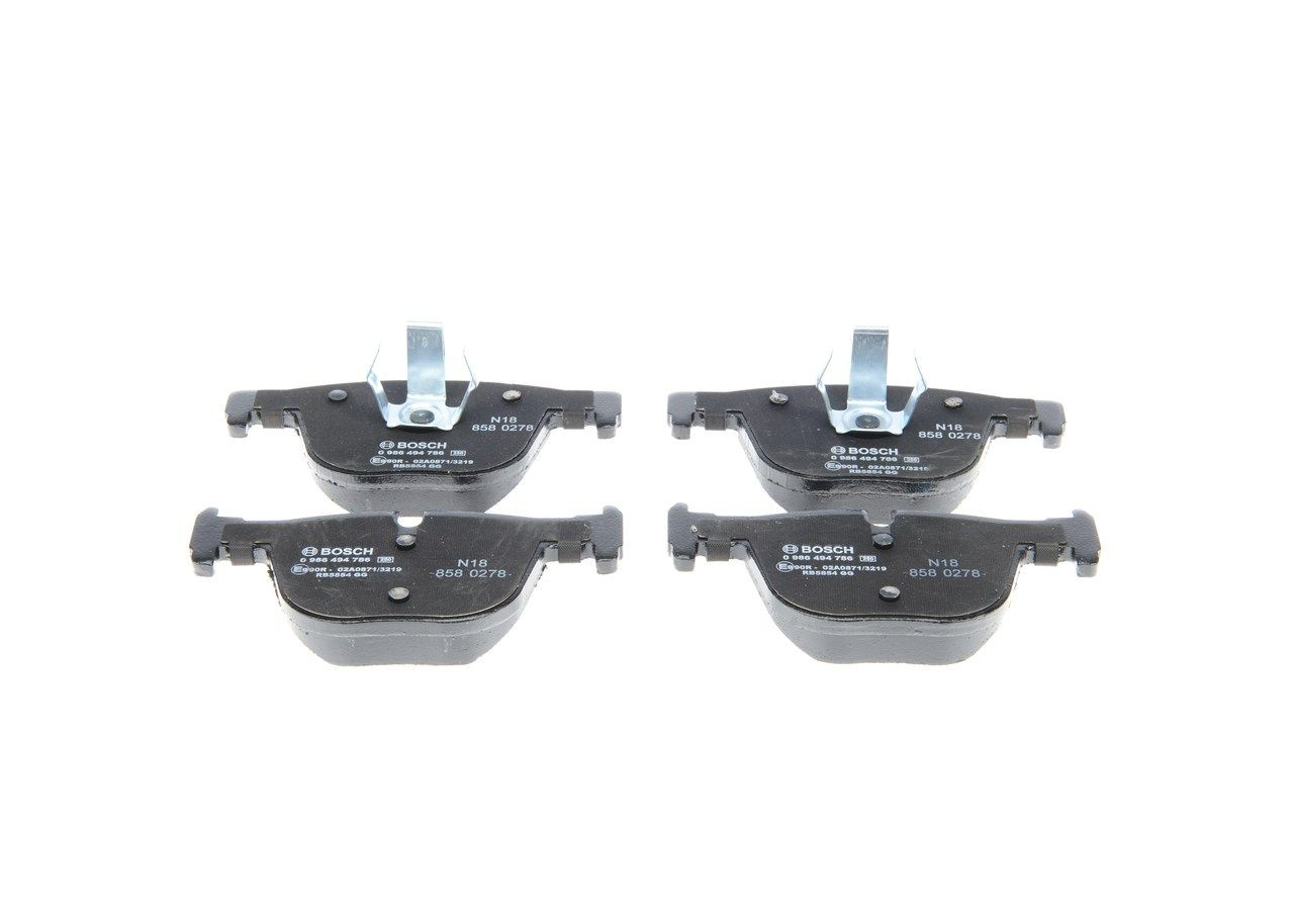 0986494786 Bosch Колодки тормозные дисковые комплект
