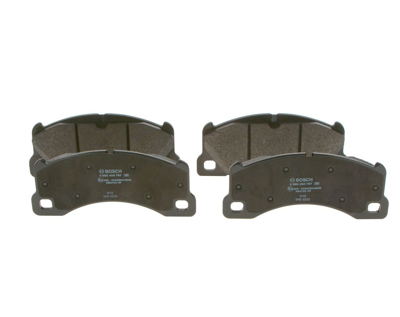 Купить 0986494787 Bosch Колодки тормозные