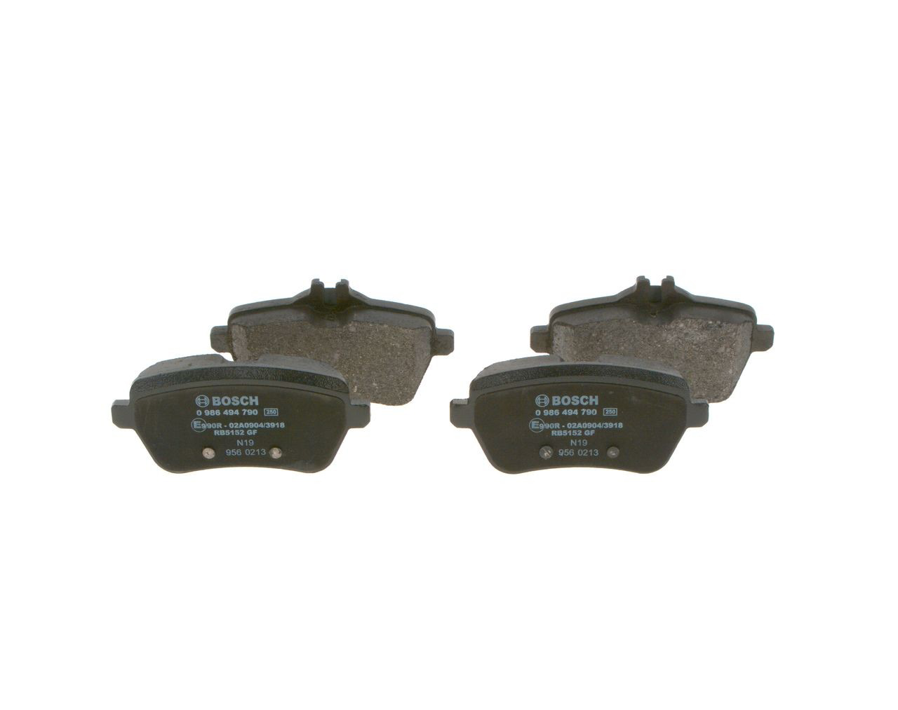 0986494790 Bosch Колодки тормозные дисковые комплект