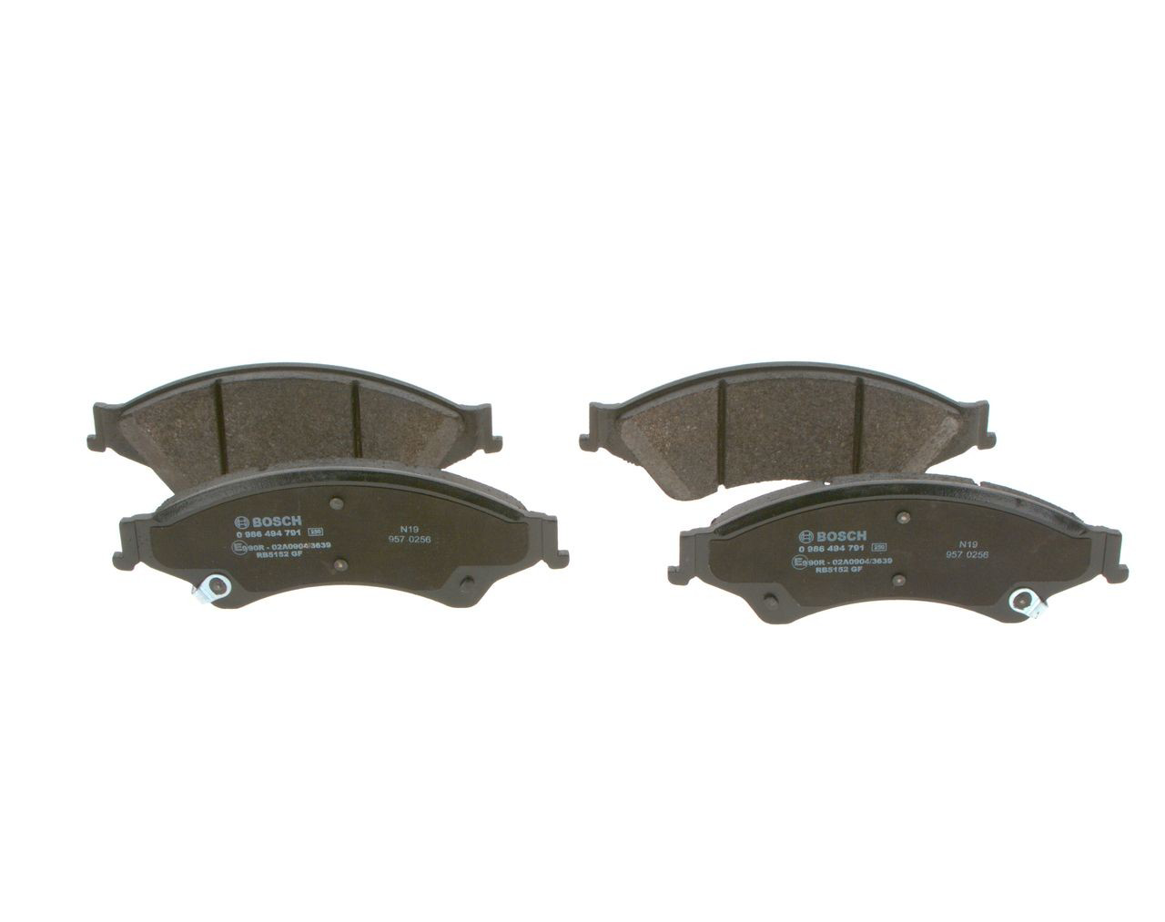 0986494791 Bosch Колодки передние