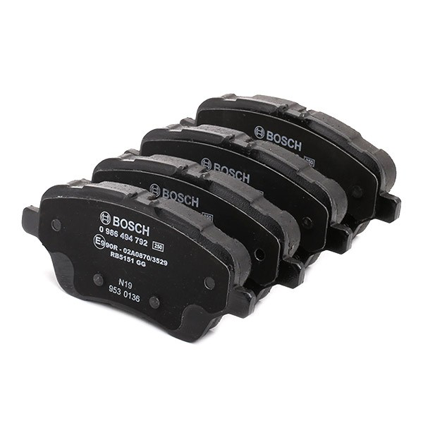 Купить 0986494792 Bosch Колодки тормозные