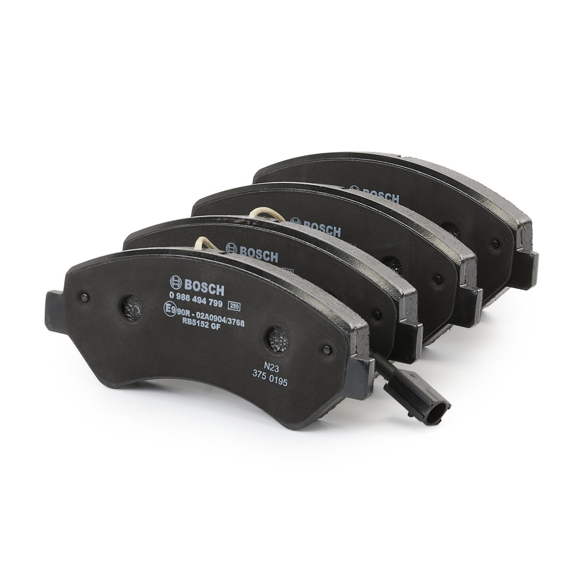 Купить 0986494799 Bosch Колодки тормозные