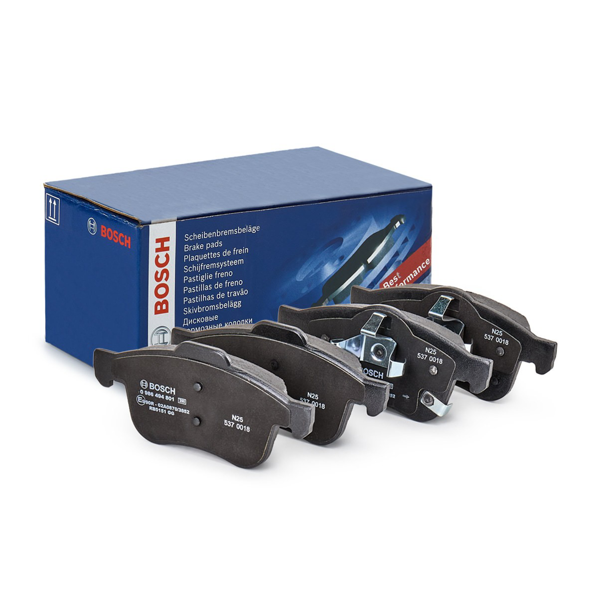 Колодки Bosch 0986494801 цена, от 42.00 USD