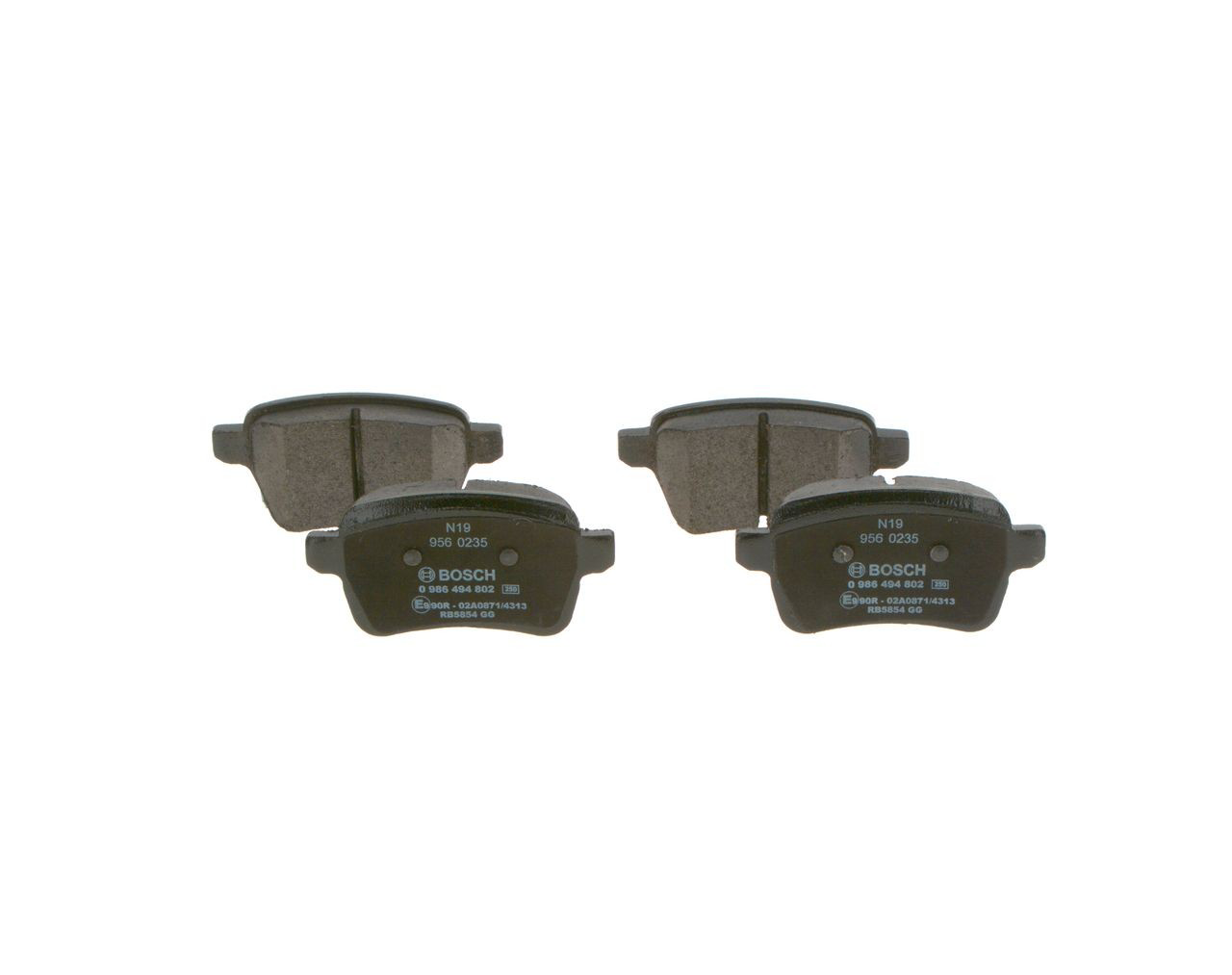 Колодки дисковые  Bosch 0986494802 цена, от 30.64 USD