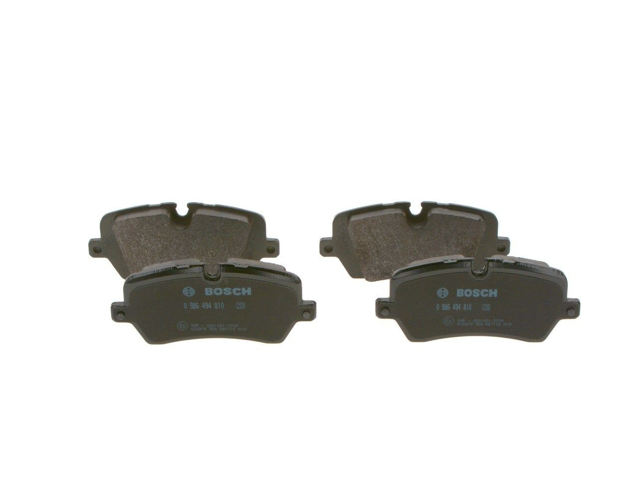 0986494810 Bosch Колодки тормозные дисковые комплект