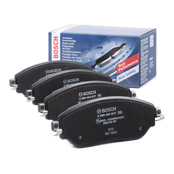 0986494817 Bosch Колодки передние
