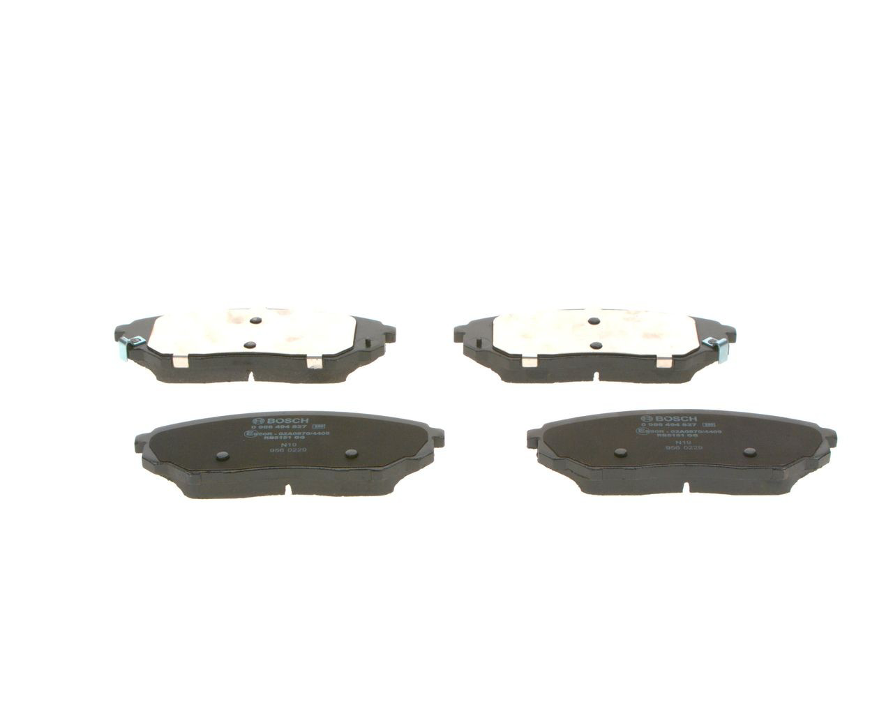 0986494827 Bosch Колодки передние