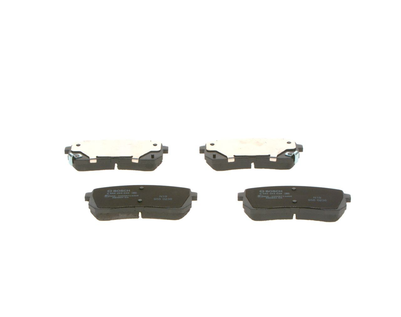 0986494828 Bosch Колодки тормозные дисковые комплект