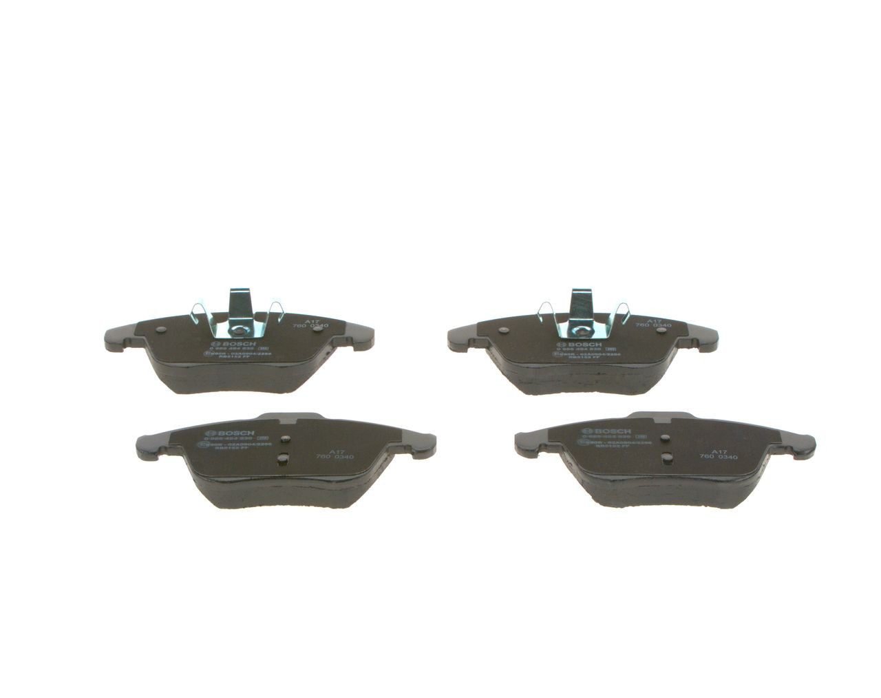 Передние тормозные колодки 0986494830 Bosch