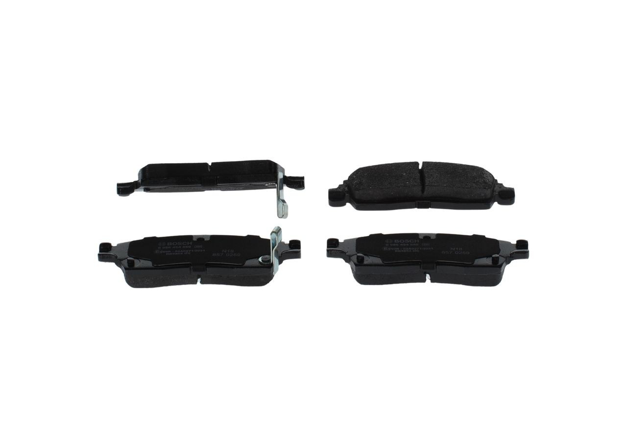 Купить 0986494858 Bosch Колодки тормозные задние, дисковые