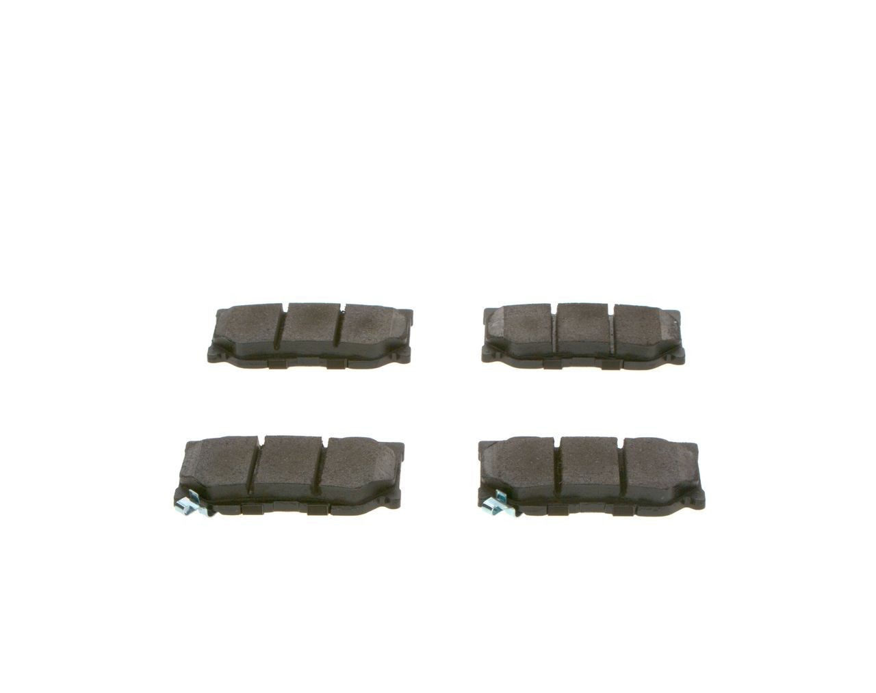 Задние тормозные колодки 0986494863 Bosch