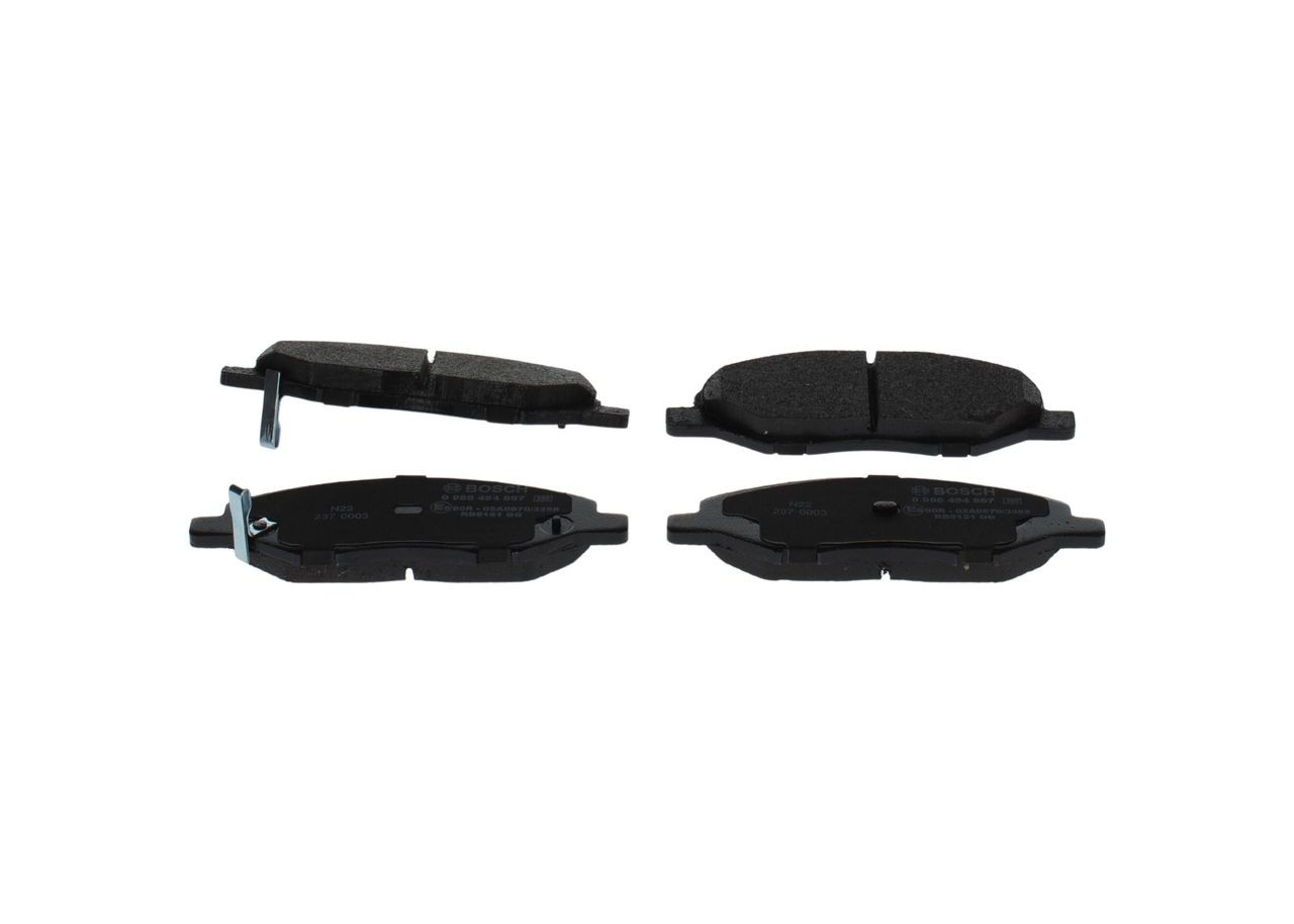0986494867 Bosch Колодки передние