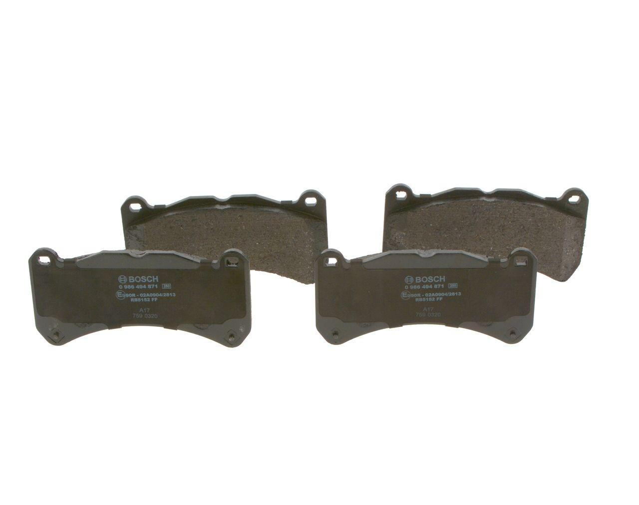 0986494871 Bosch Колодки передние