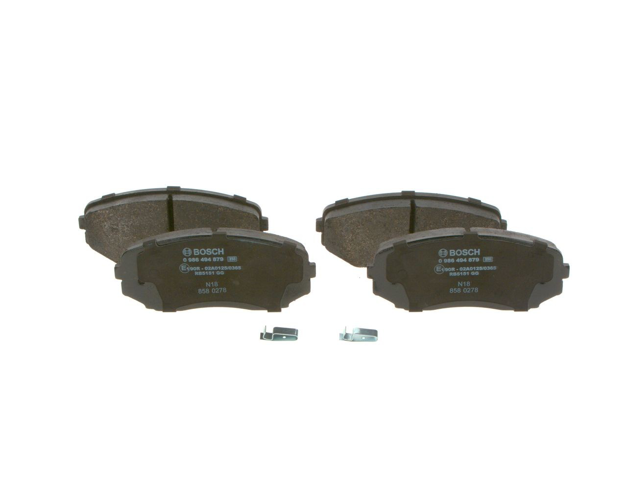 Колодки Bosch 0986494879 цена, от 33.77 USD