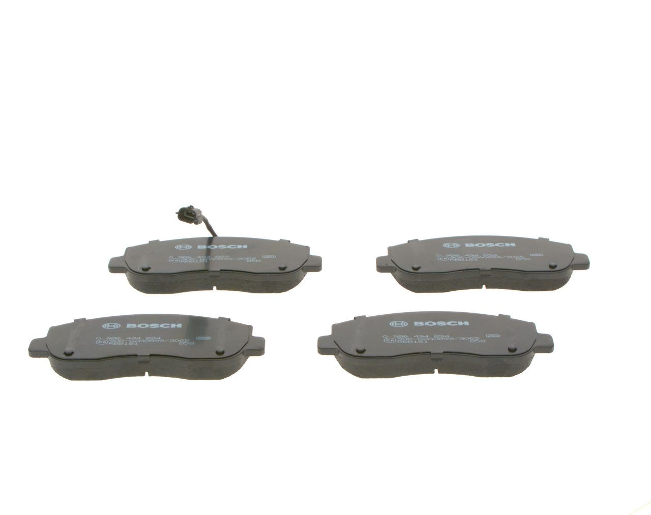 0986494894 Bosch Колодки передние