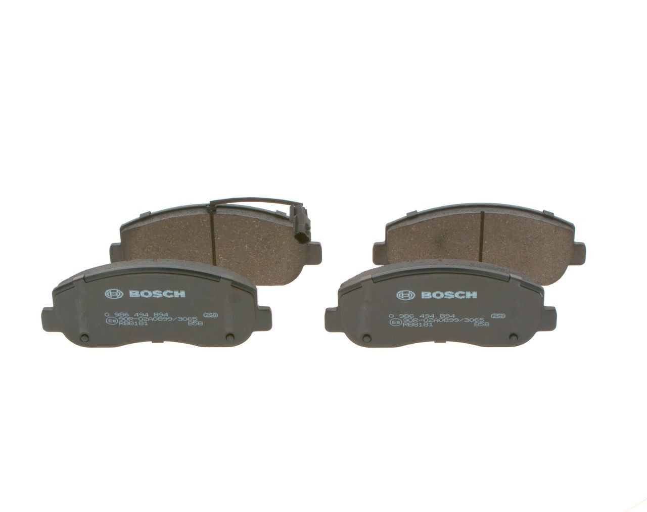 Передние тормозные колодки 0986494894 Bosch