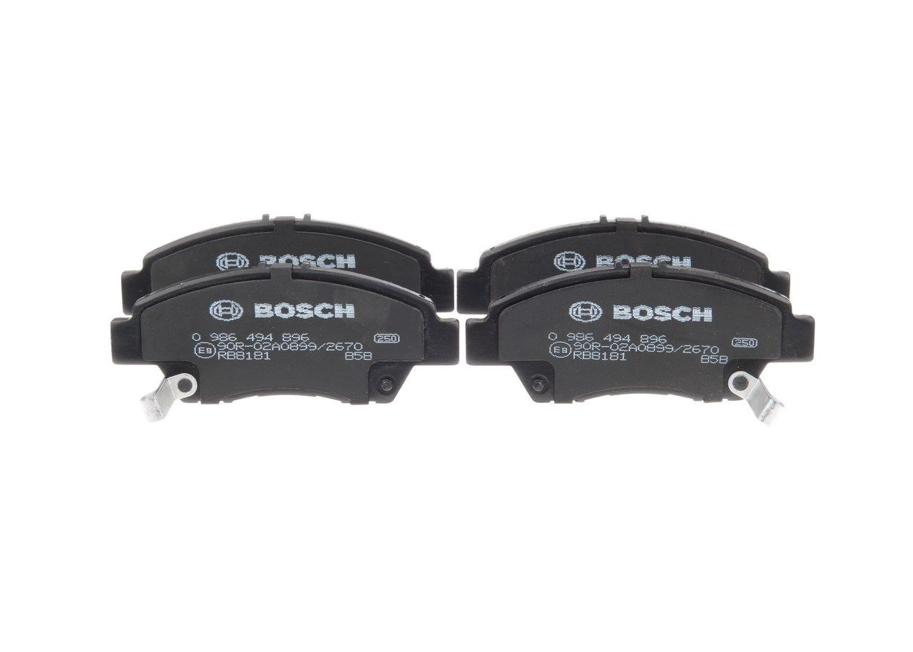 0986494896 Bosch Колодки передние