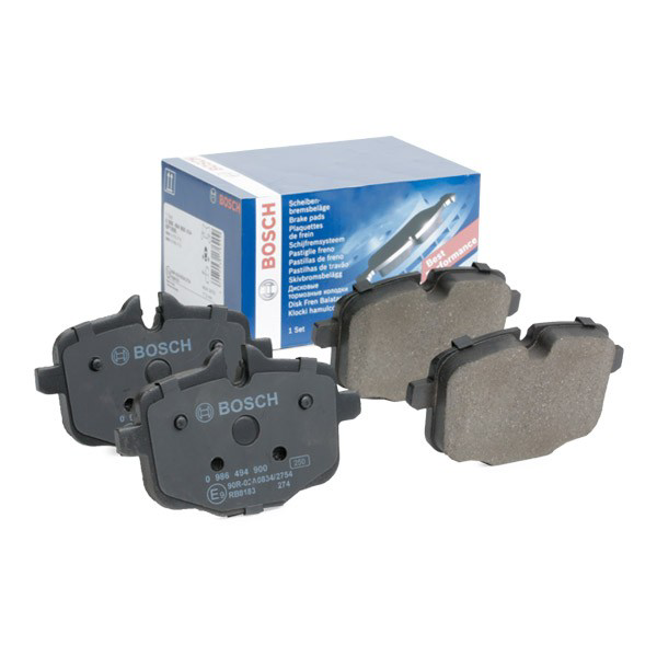 Задние тормозные колодки 0986494900 Bosch
