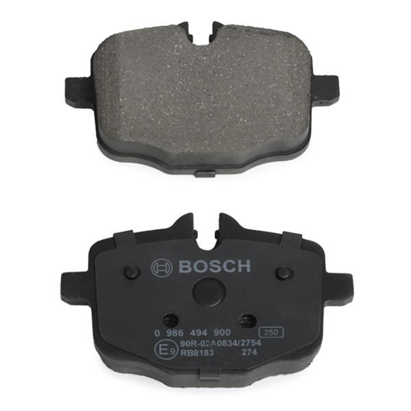 Задние тормозные колодки 0986494900 Bosch