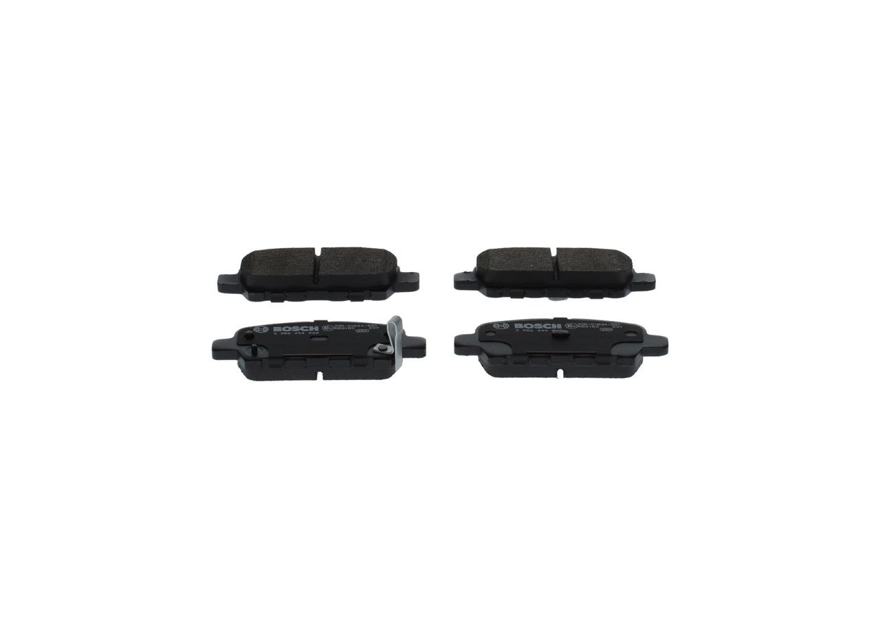 Задние тормозные колодки 0986494929 Bosch
