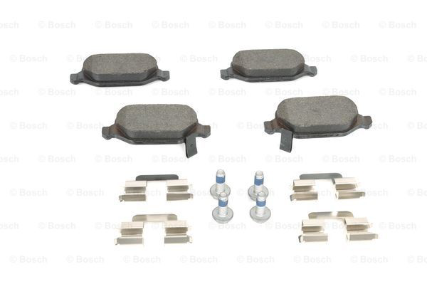 Задние тормозные колодки 0986494935 Bosch