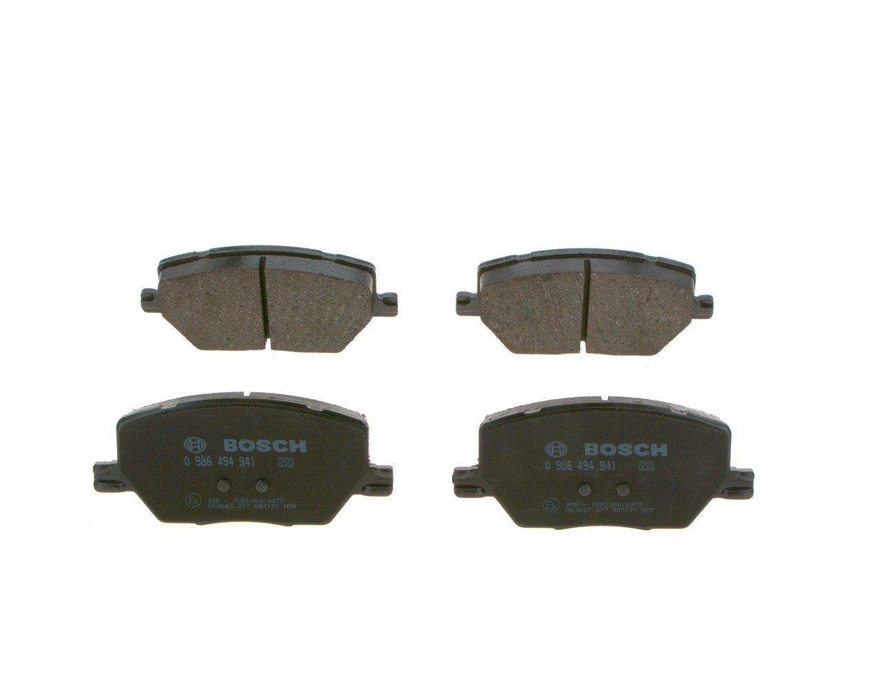 Колодки Bosch 0986494941 цена, от 48.67 USD
