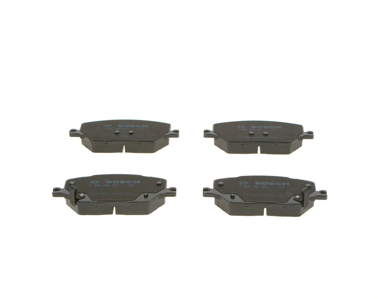 Передние тормозные колодки 0986494941 Bosch