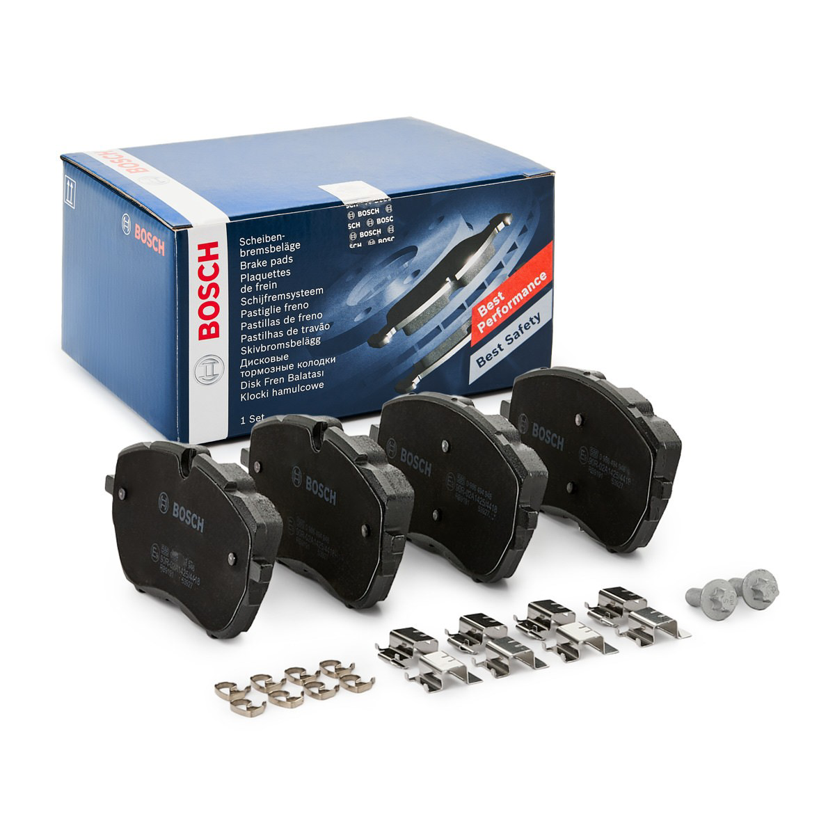 Передние тормозные колодки 0986494946 Bosch