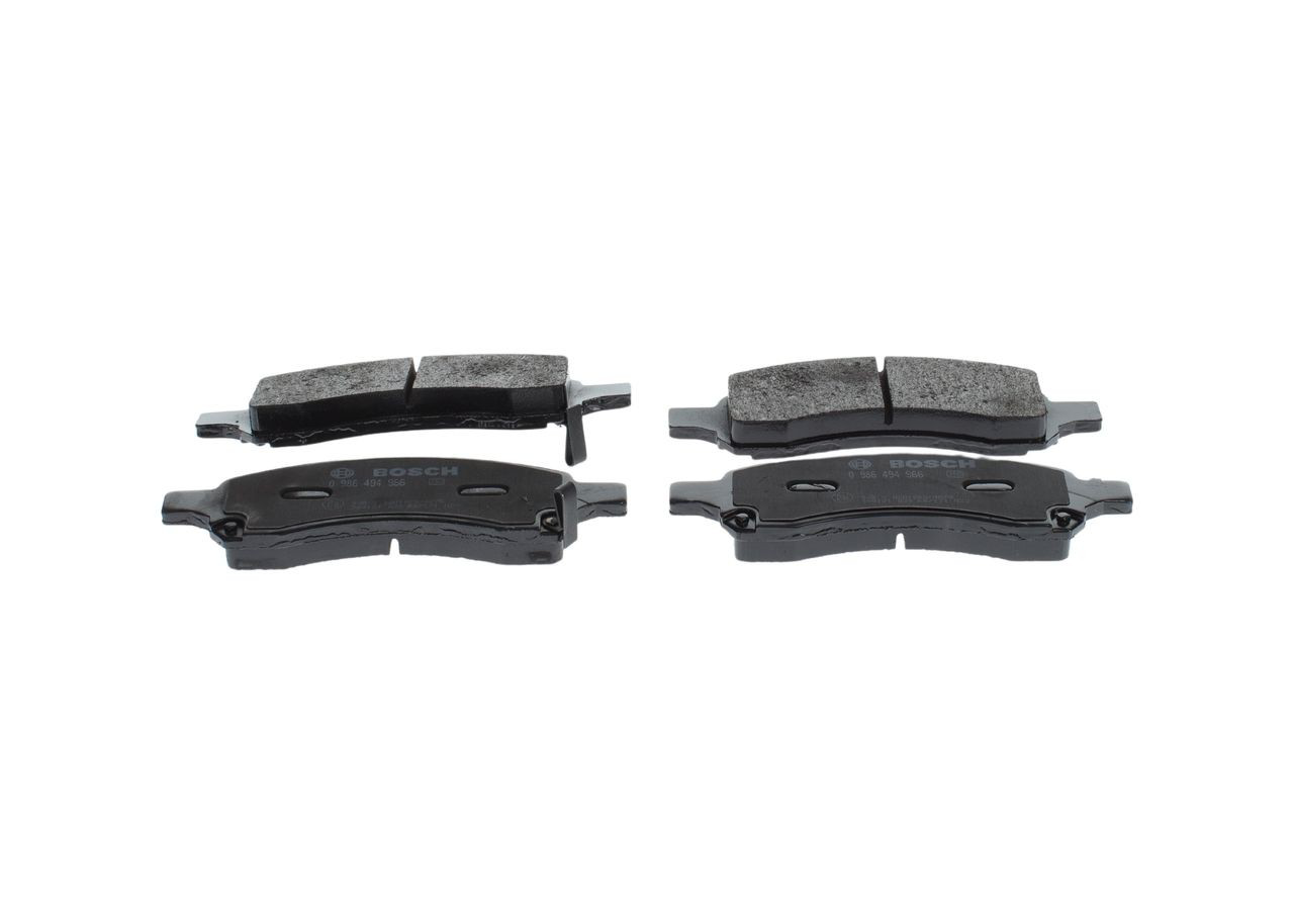Передние тормозные колодки 0986494966 Bosch