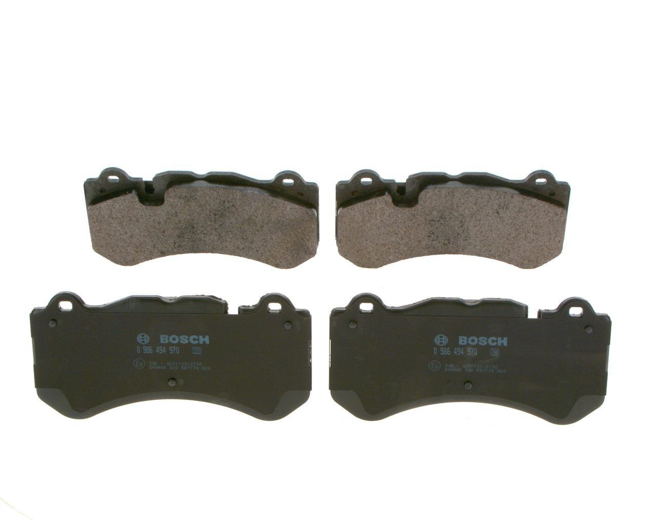 Передние тормозные колодки 0986494970 Bosch