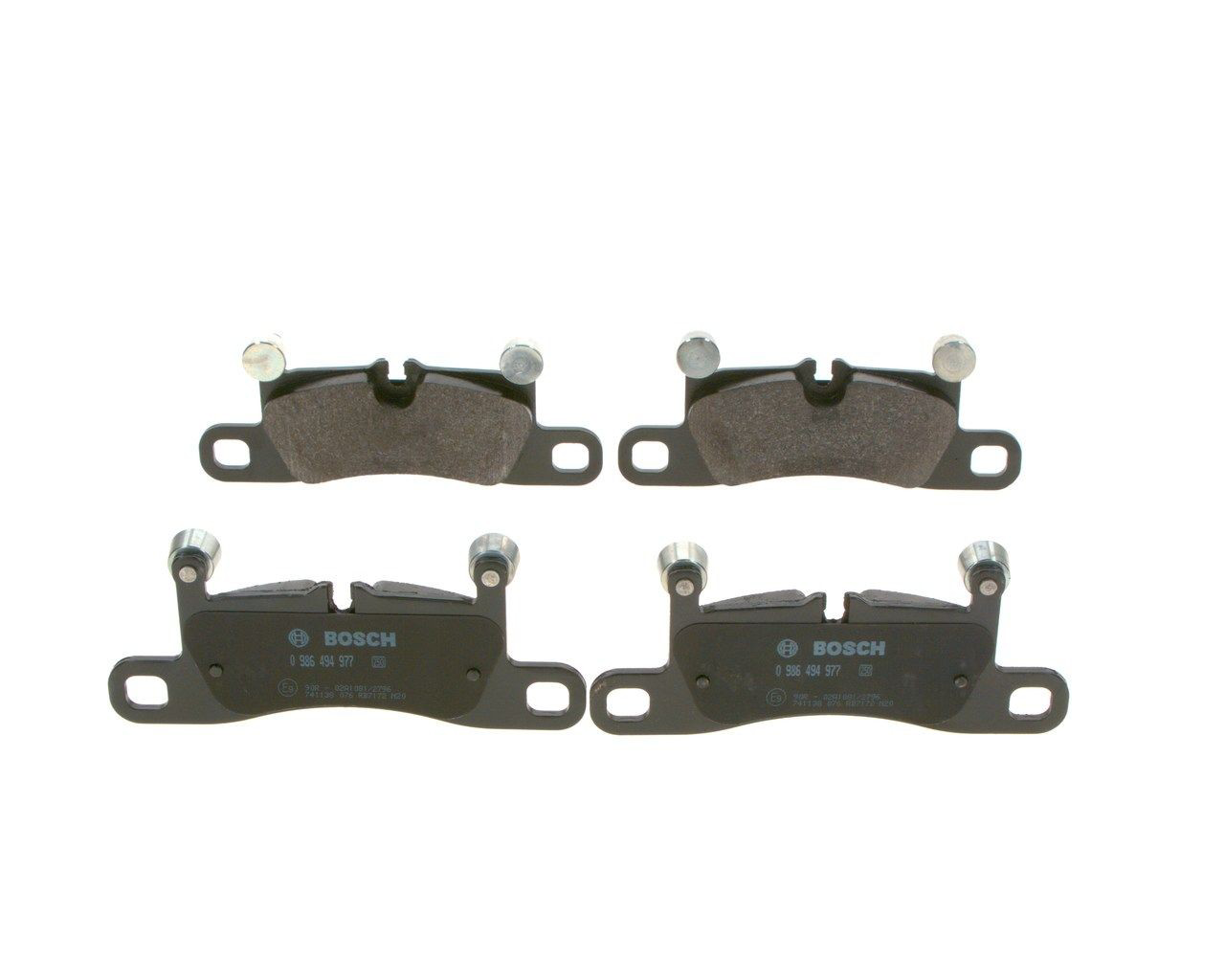 Задние тормозные колодки 0986494977 Bosch