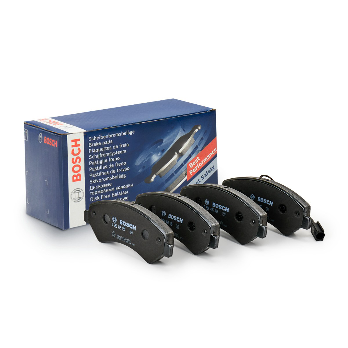 Купить 0986495095 Bosch Колодки тормозные