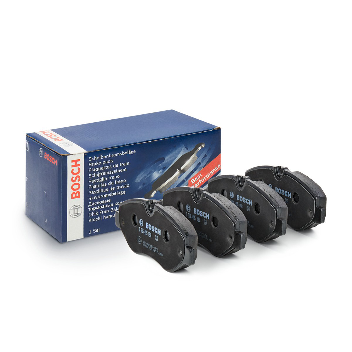 Тормозные колодки Bosch 0986495098