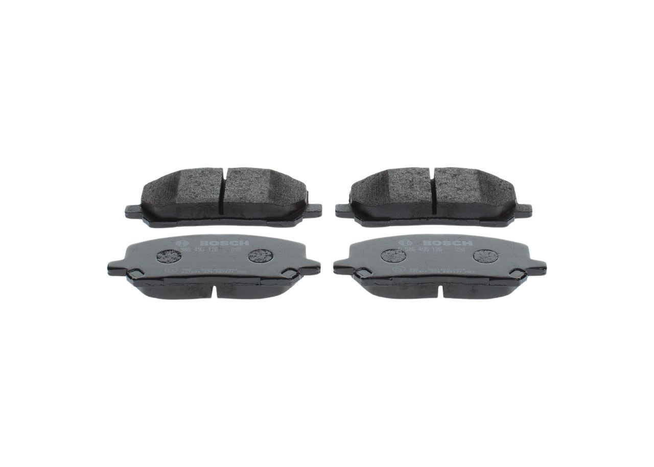 Купить 0986495126 Bosch Колодки тормозные