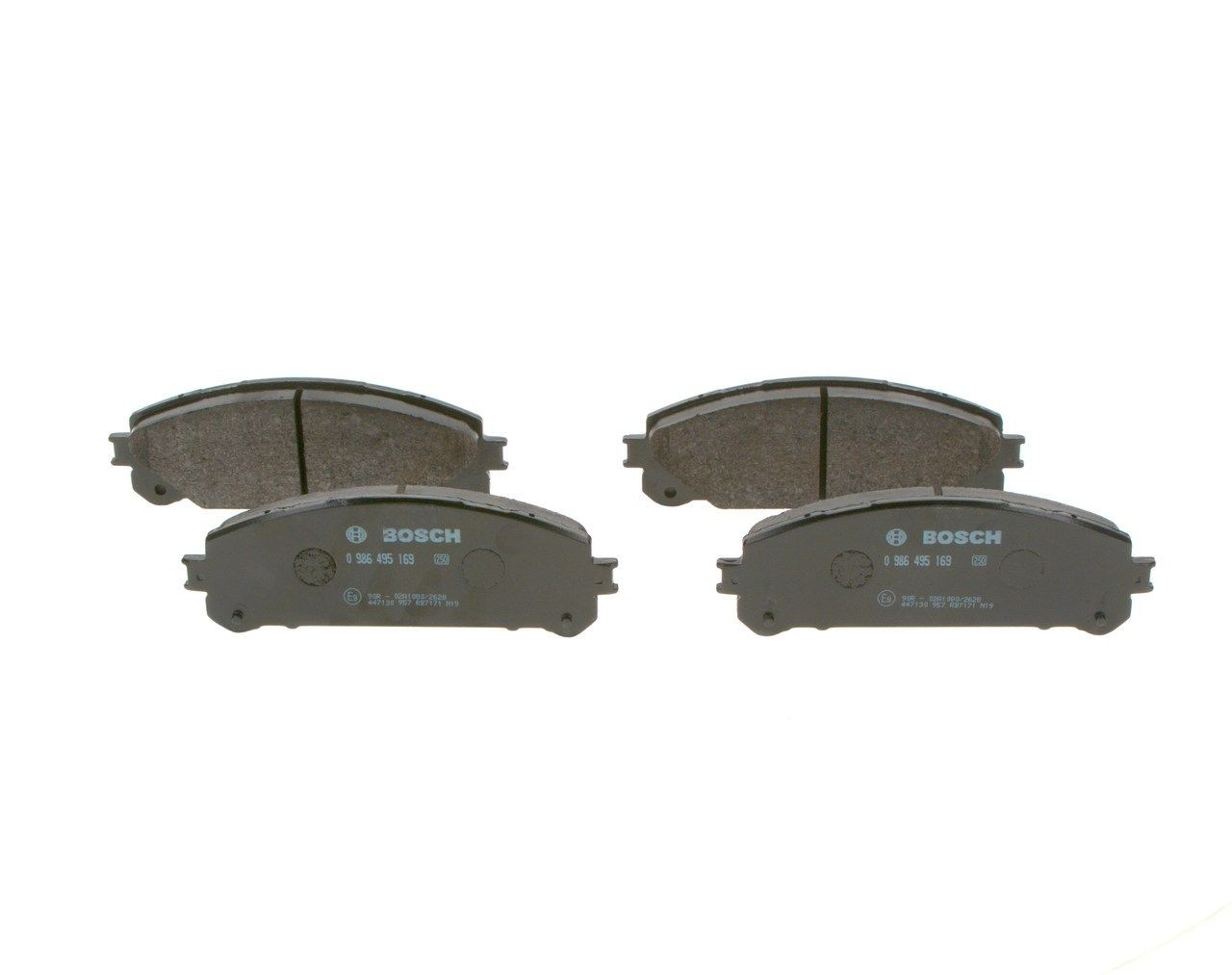 Передние тормозные колодки 0986495169 Bosch