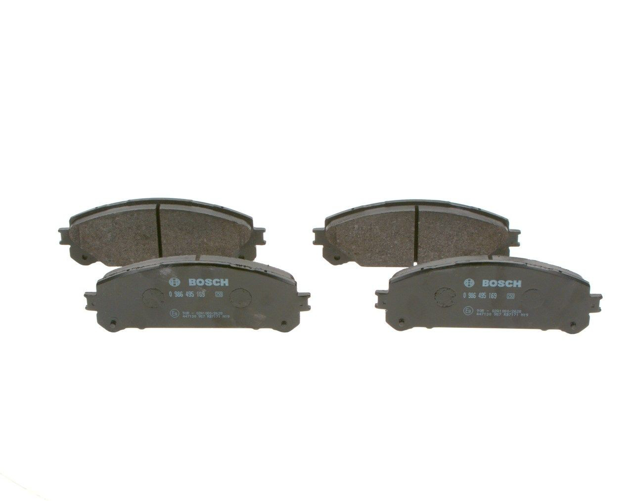 0986495169 Bosch Колодки передние