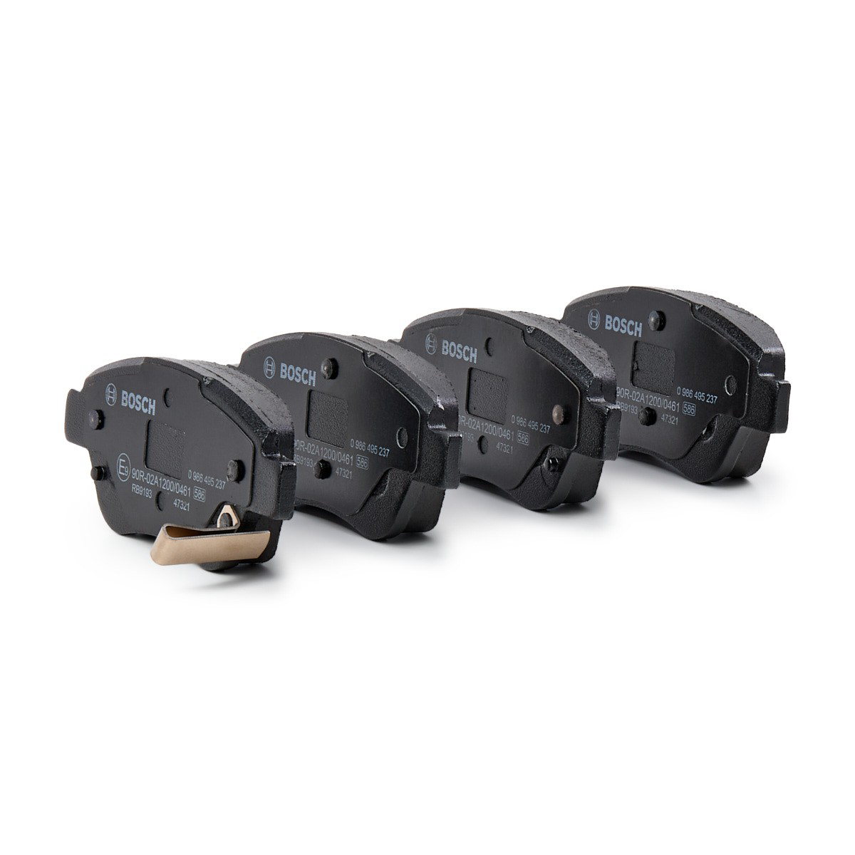 Купить 0986495237 Bosch Колодки тормозные