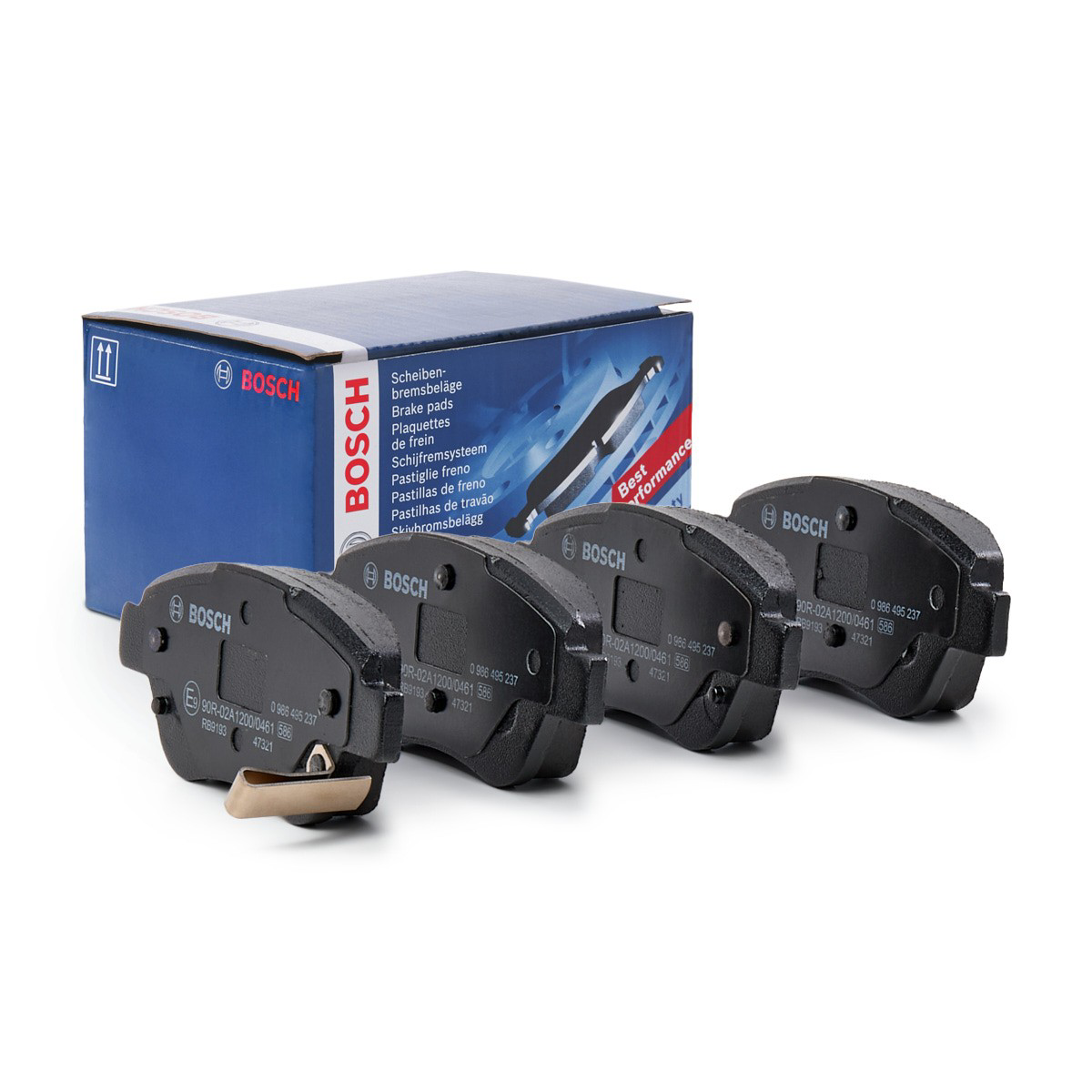 Колодки Bosch 0986495237 цена, от 22.41 USD