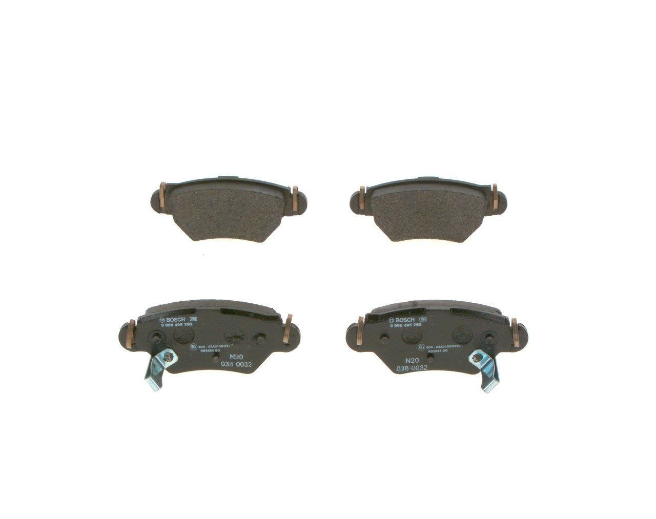 Колодки дисковые  Bosch 0986495250 цена, от 14.63 USD