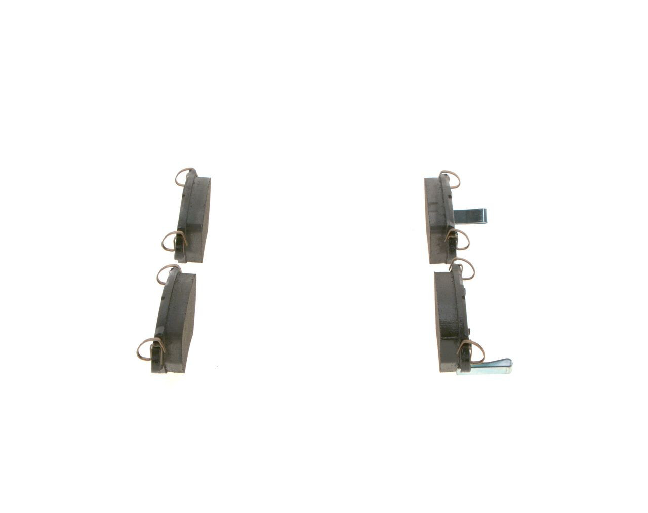 Задние тормозные колодки 0986495250 Bosch