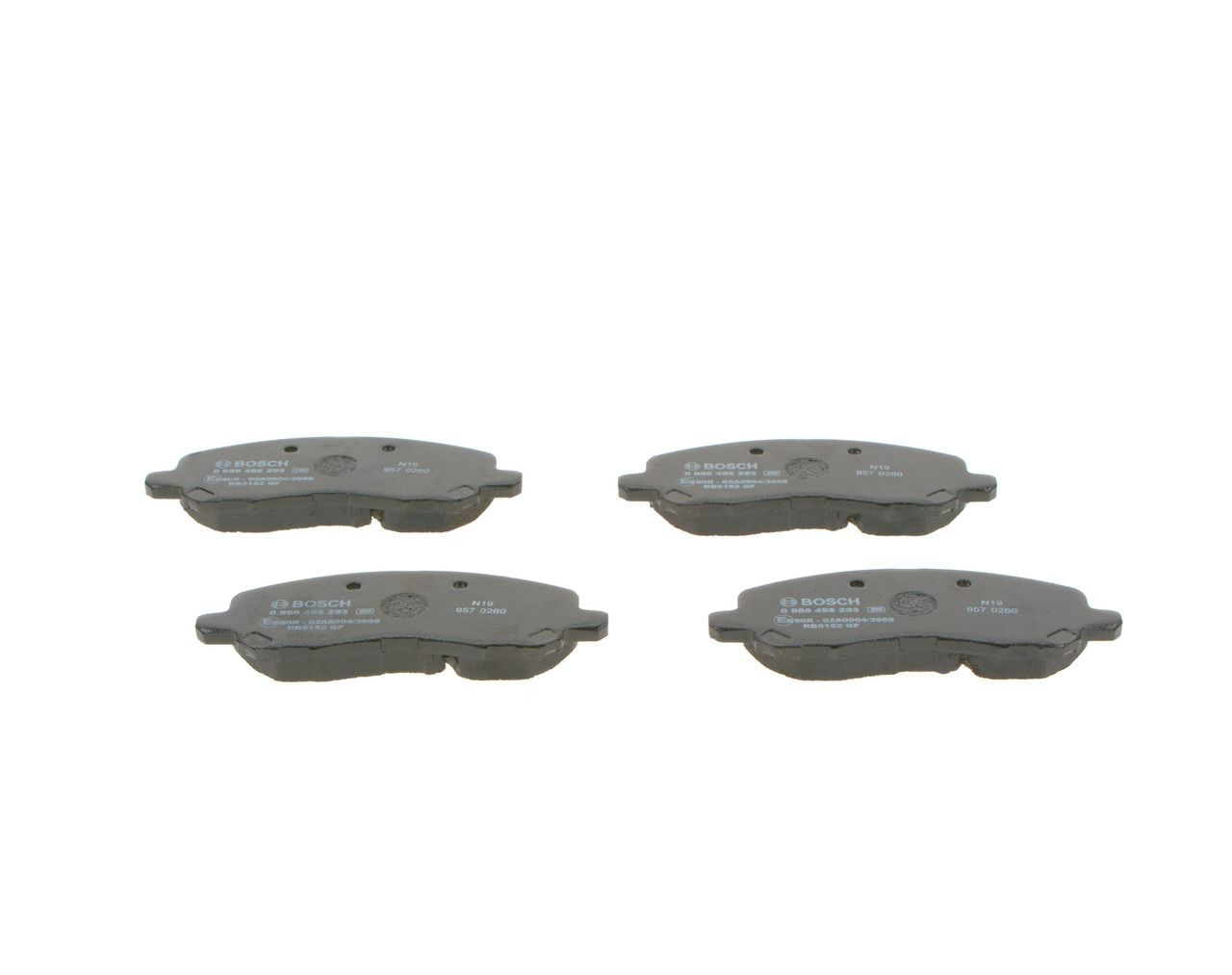 Колодки Bosch 0986495253 цена, от 24.44 USD