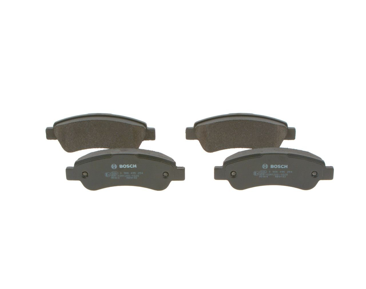 Колодки дисковые  Bosch 0986495254 цена, от 23.84 USD