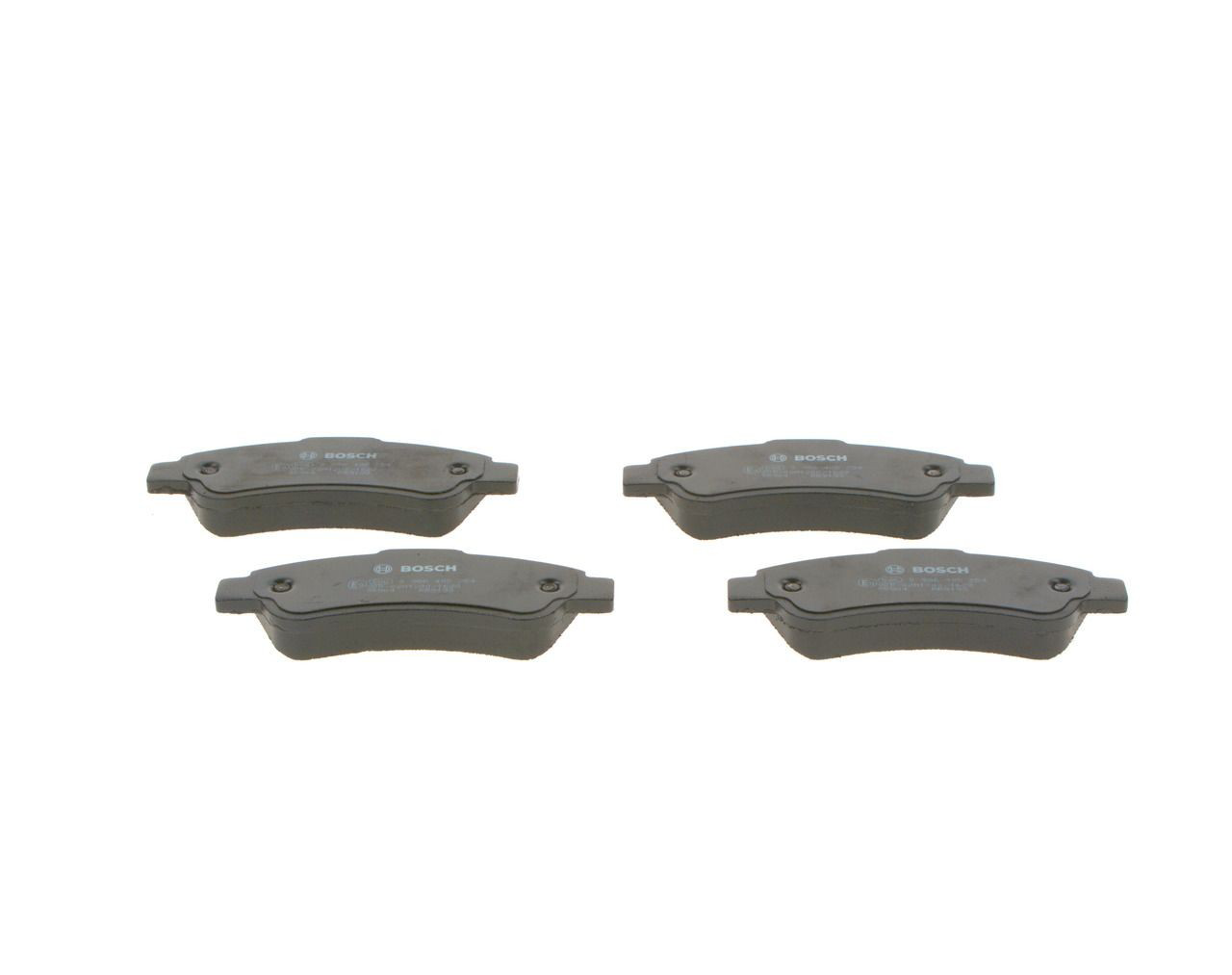Задние тормозные колодки 0986495254 Bosch