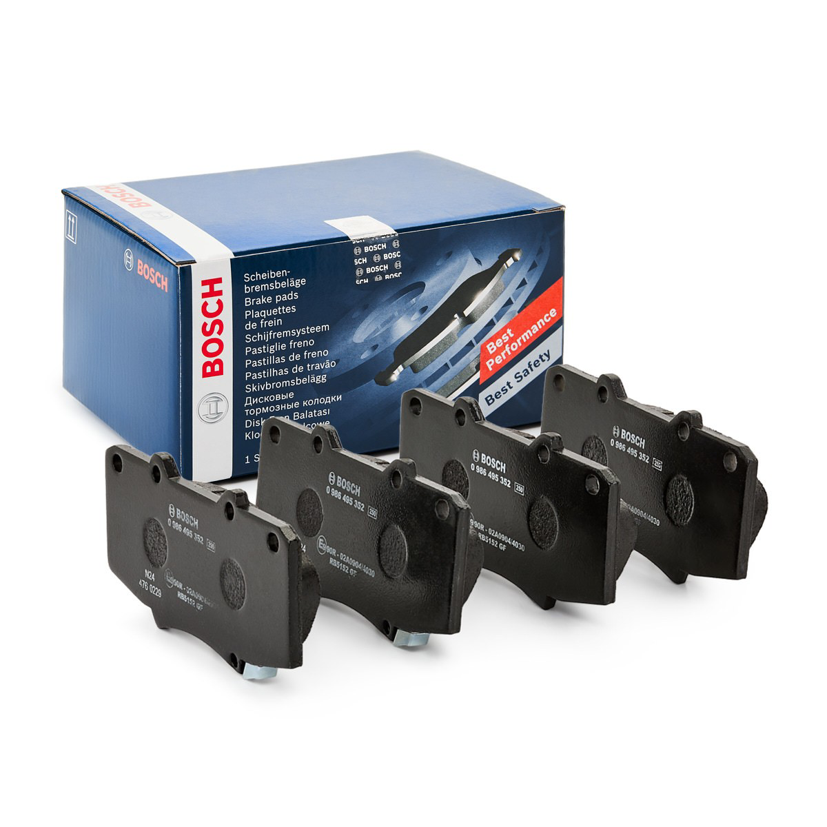 Колодки Bosch 0986495352 цена, от 23.59 USD